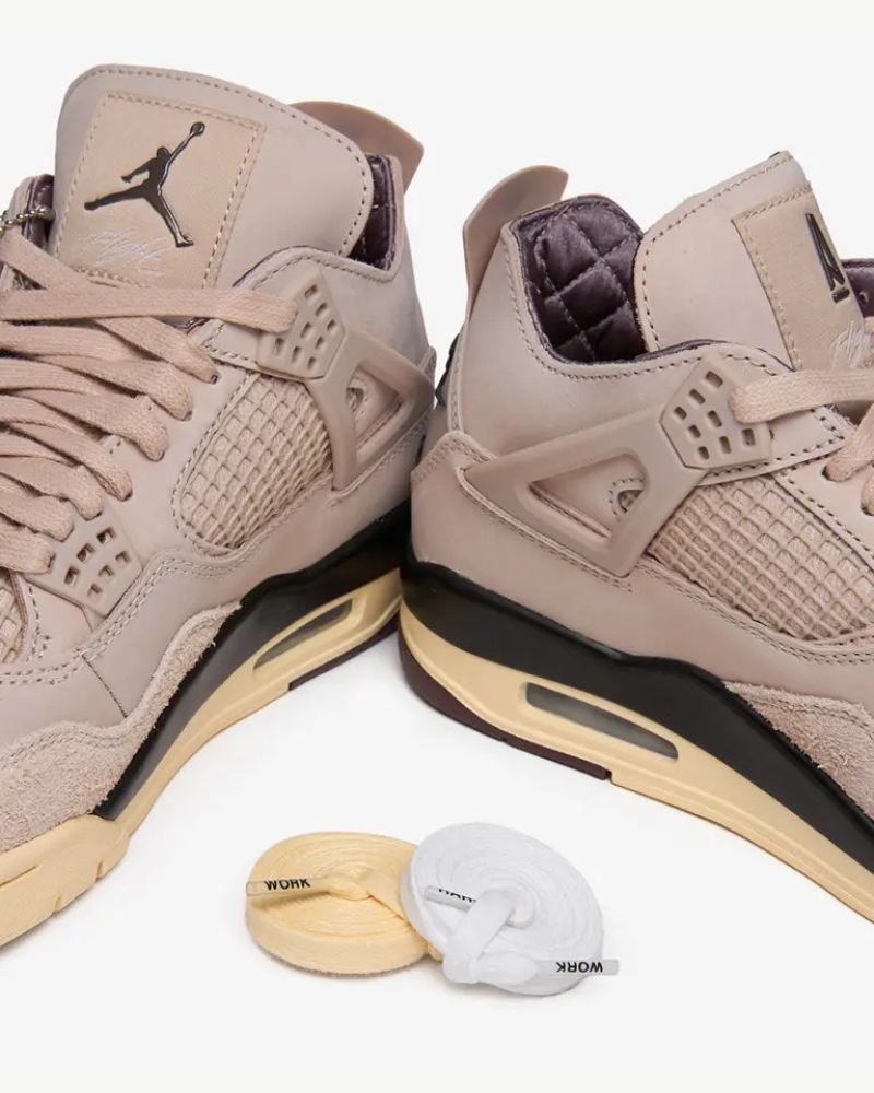 Air Jordan 4 Retro OG SP x A Ma Maniére - Light Gray - Image 4